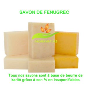 Savon de Fenugrec 100% naturel – 100 g