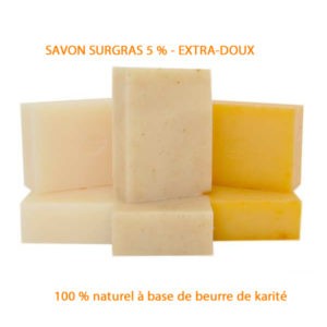 Savon surgras 5% – Extra-doux – 100 g